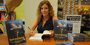 Book signing by an author